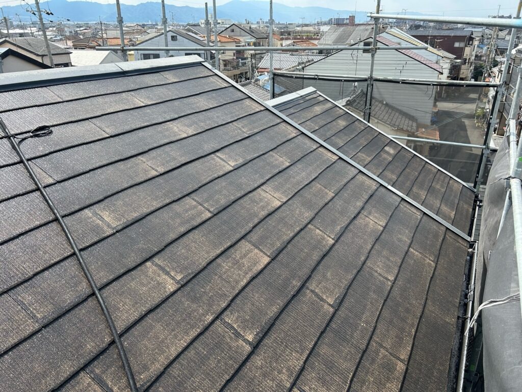 屋根塗装施工前